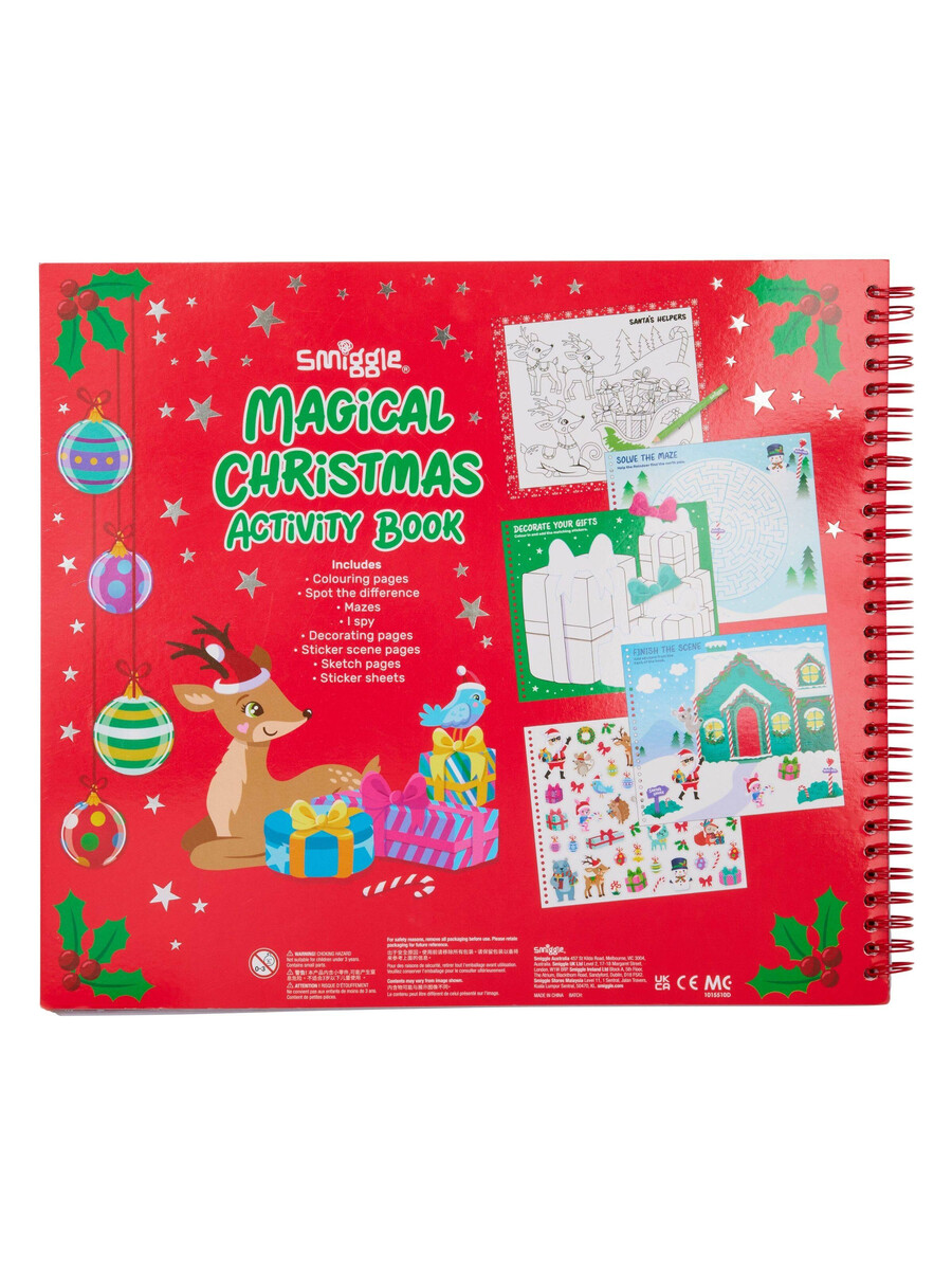 magical christmas activity book