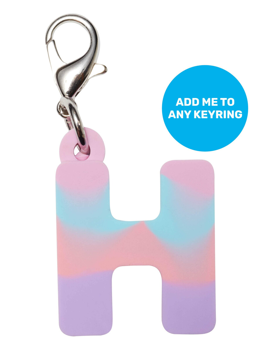 pink add-on mini alpha keyring