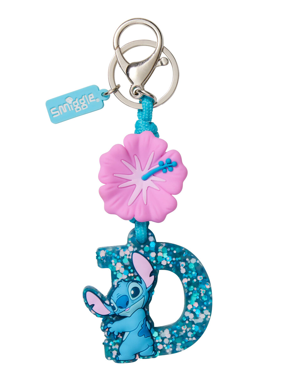 stitch alphabet keyring