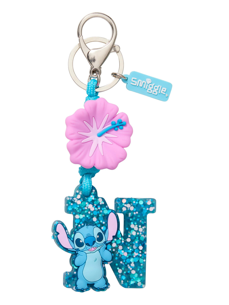 stitch alphabet keyring
