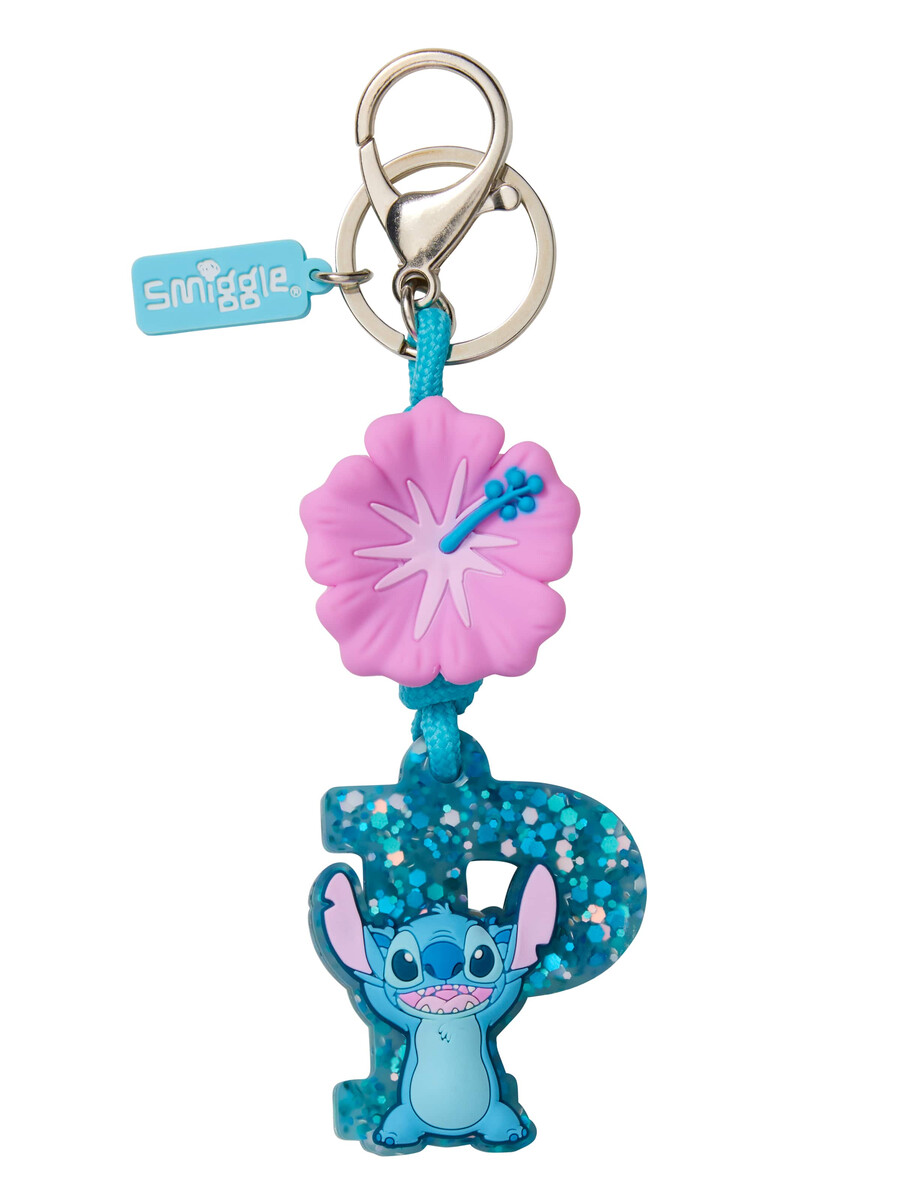 stitch alphabet keyring