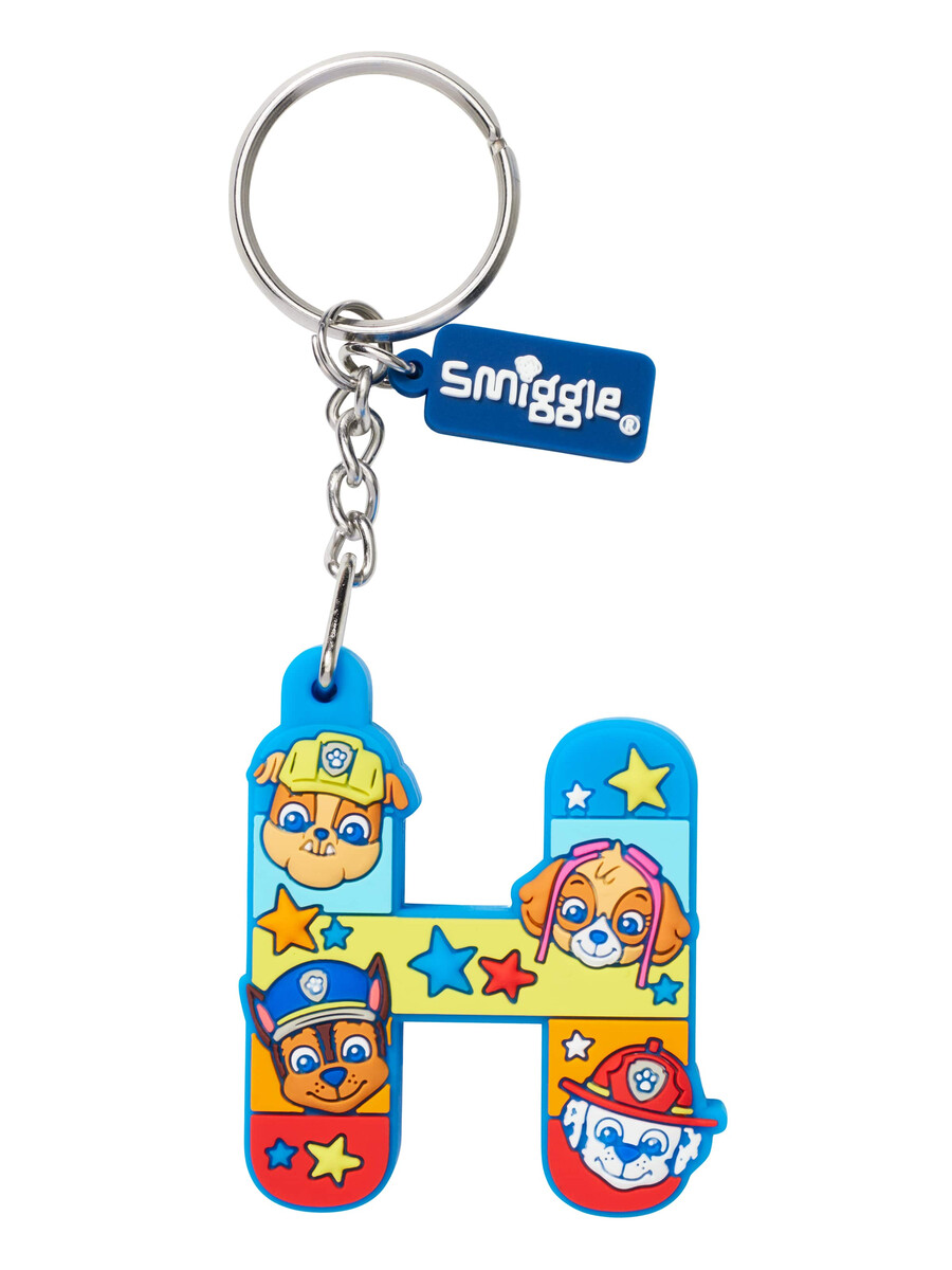 paw patrol scented alphabet keyring