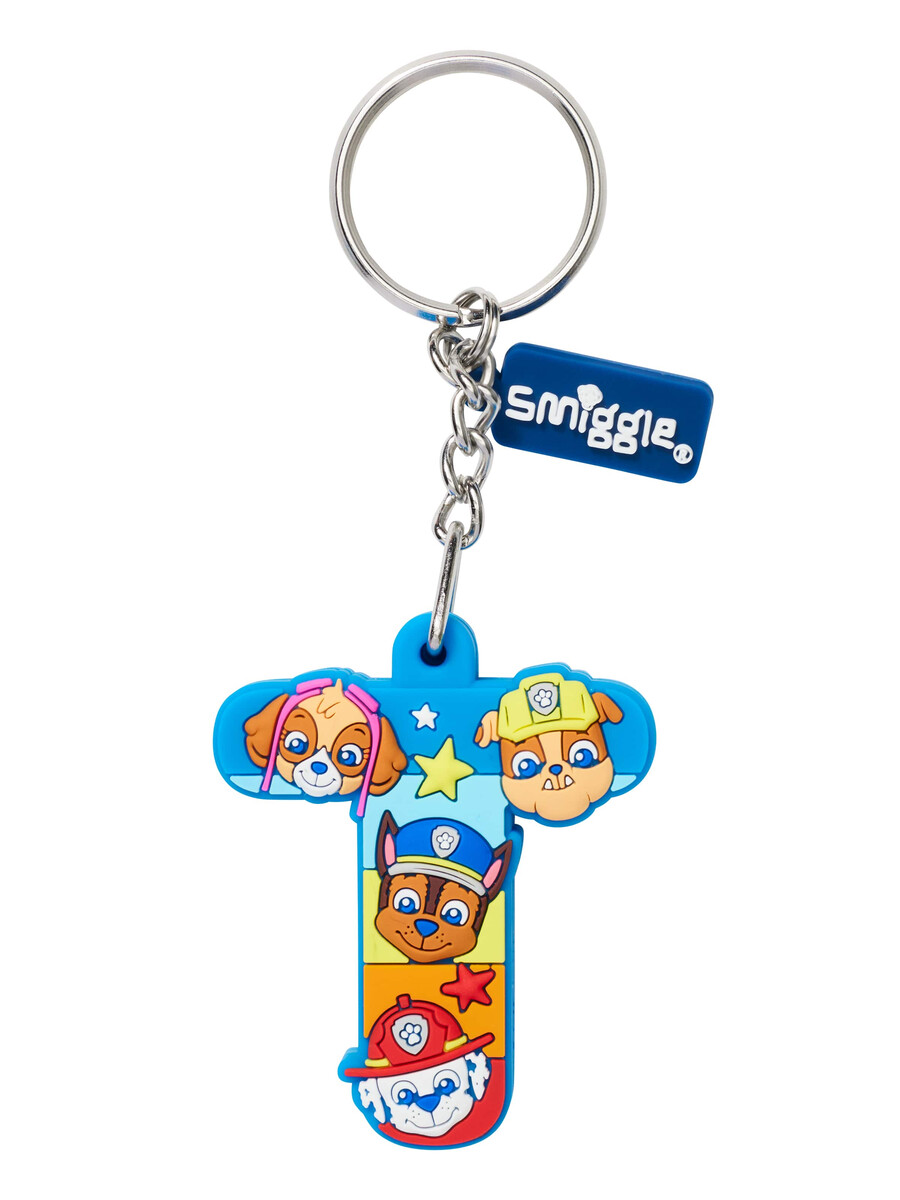 paw patrol scented alphabet keyring