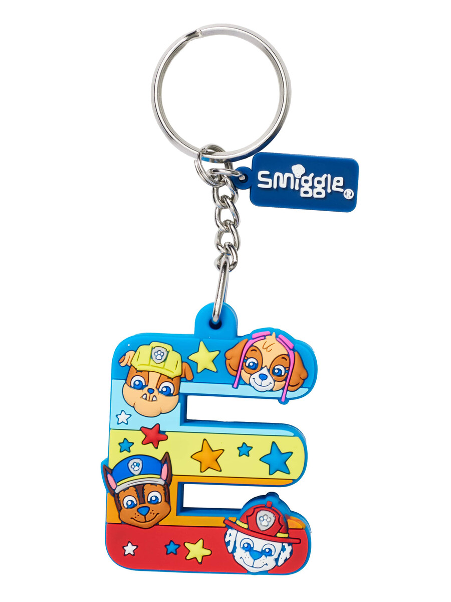 paw patrol scented alphabet keyring
