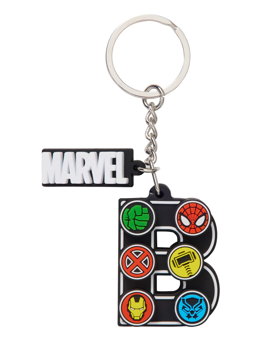 marvel alphabet keyring