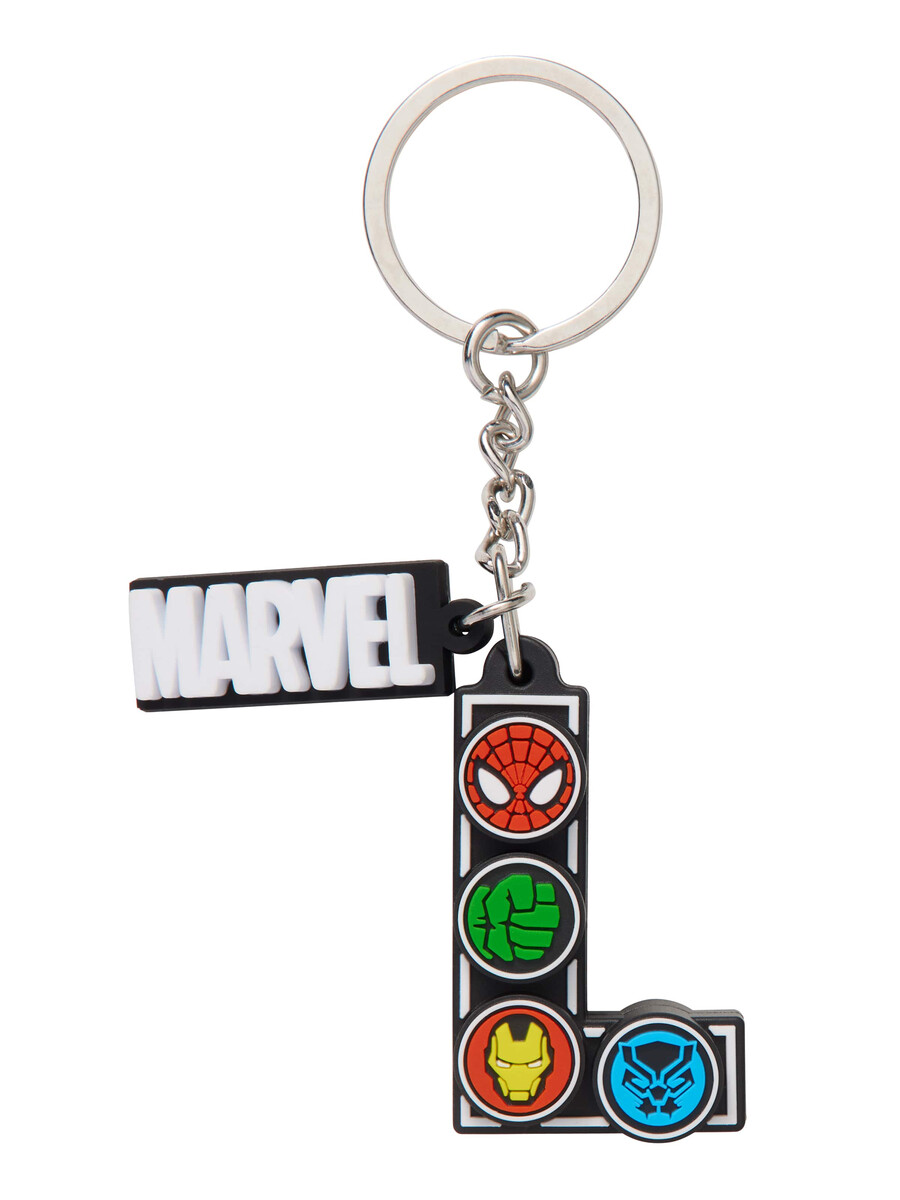 marvel alphabet keyring