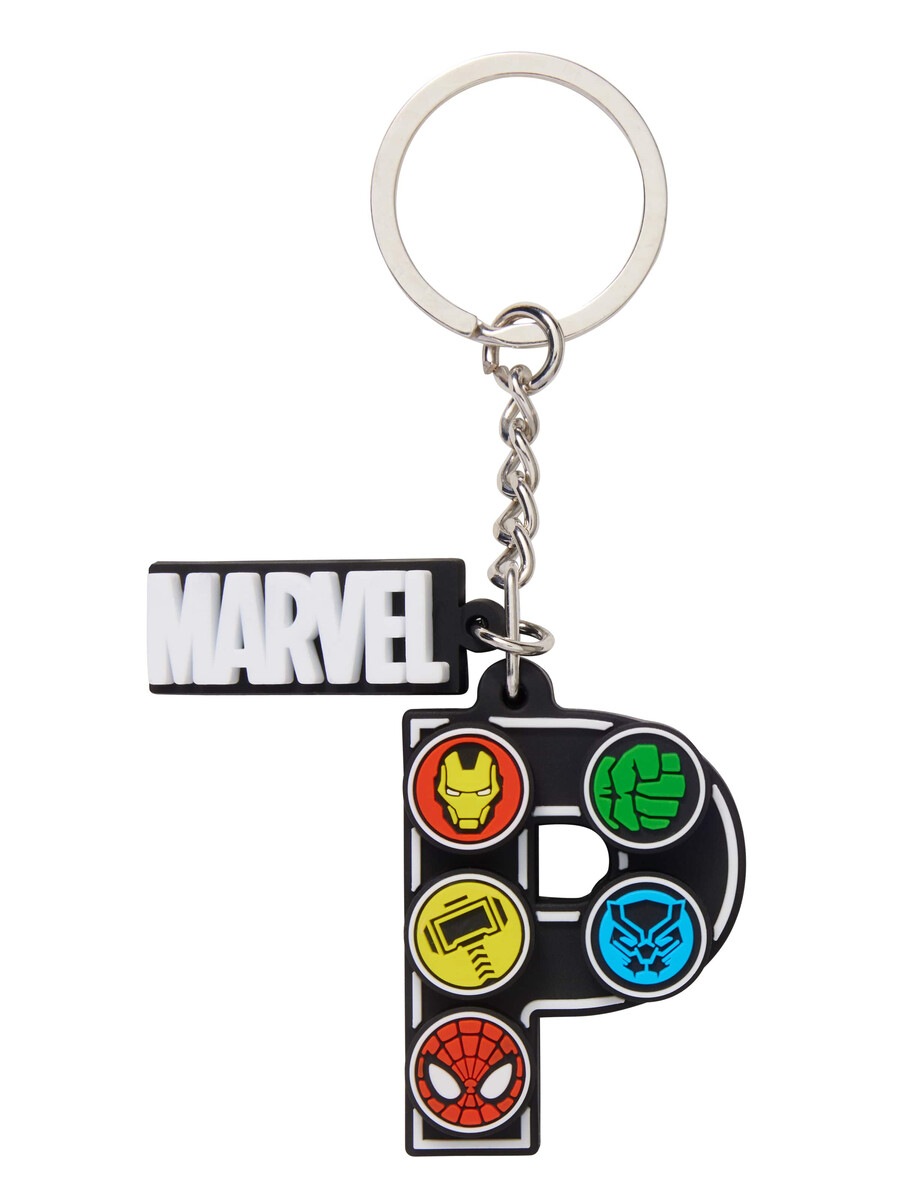 marvel alphabet keyring