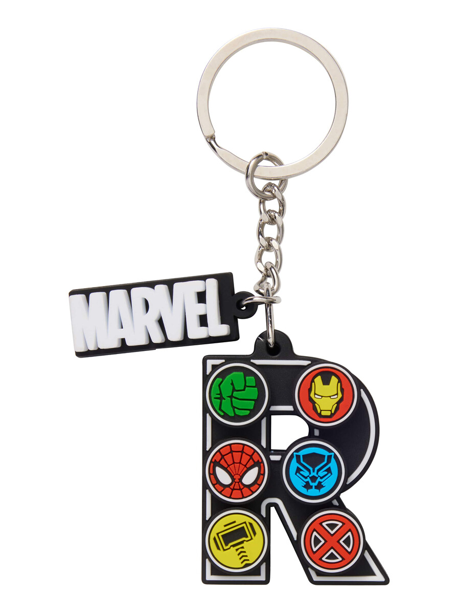 marvel alphabet keyring