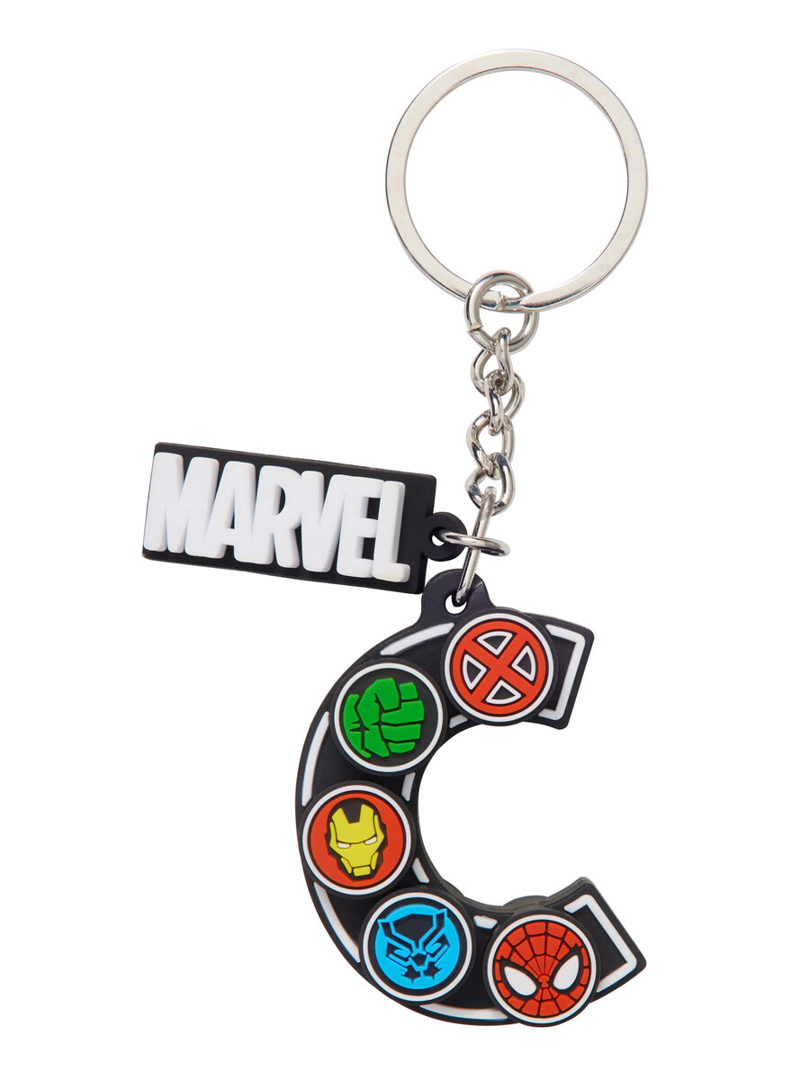 marvel alphabet keyring