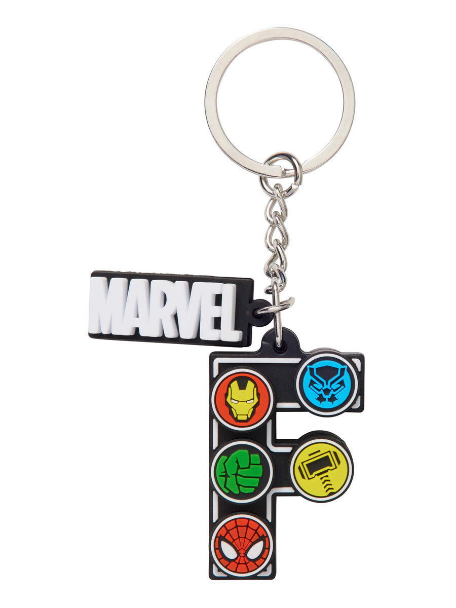 marvel alphabet keyring