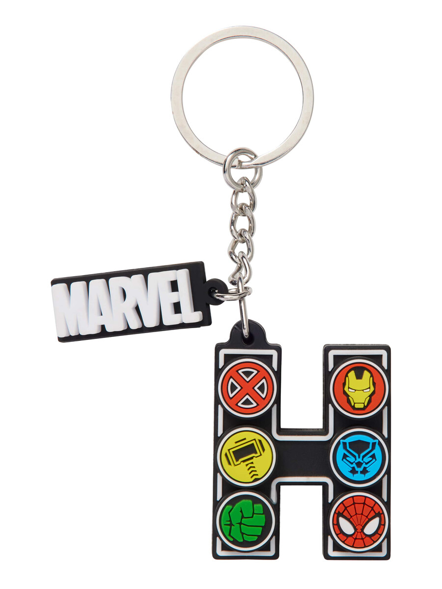 marvel alphabet keyring