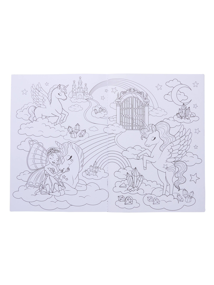wonderland colouring book