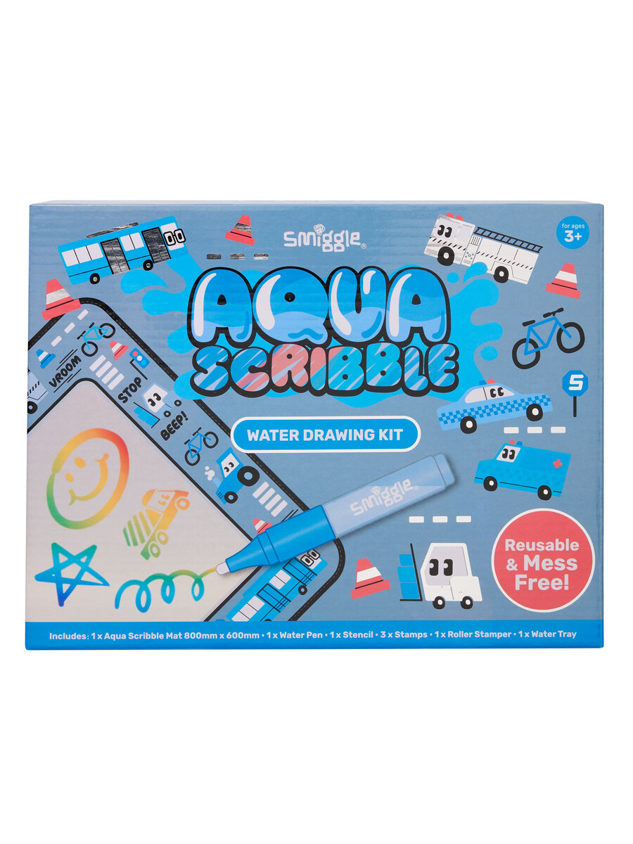 ready set go aqua scribble water drawing kit
