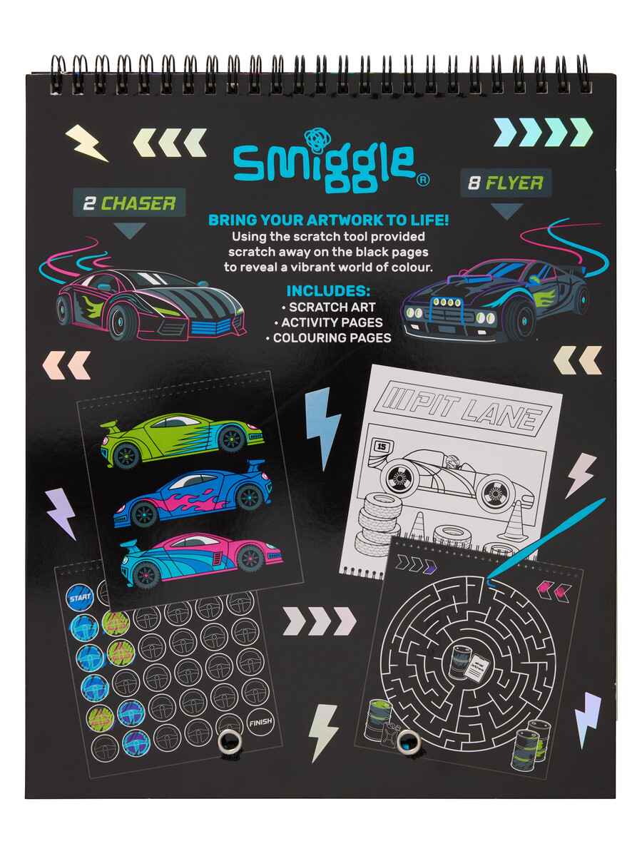bright eyes scratch book