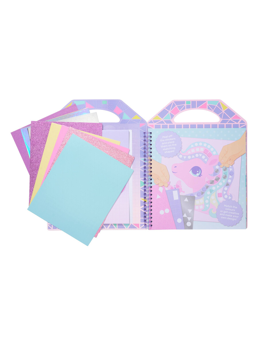 mosaic sticker art activity book