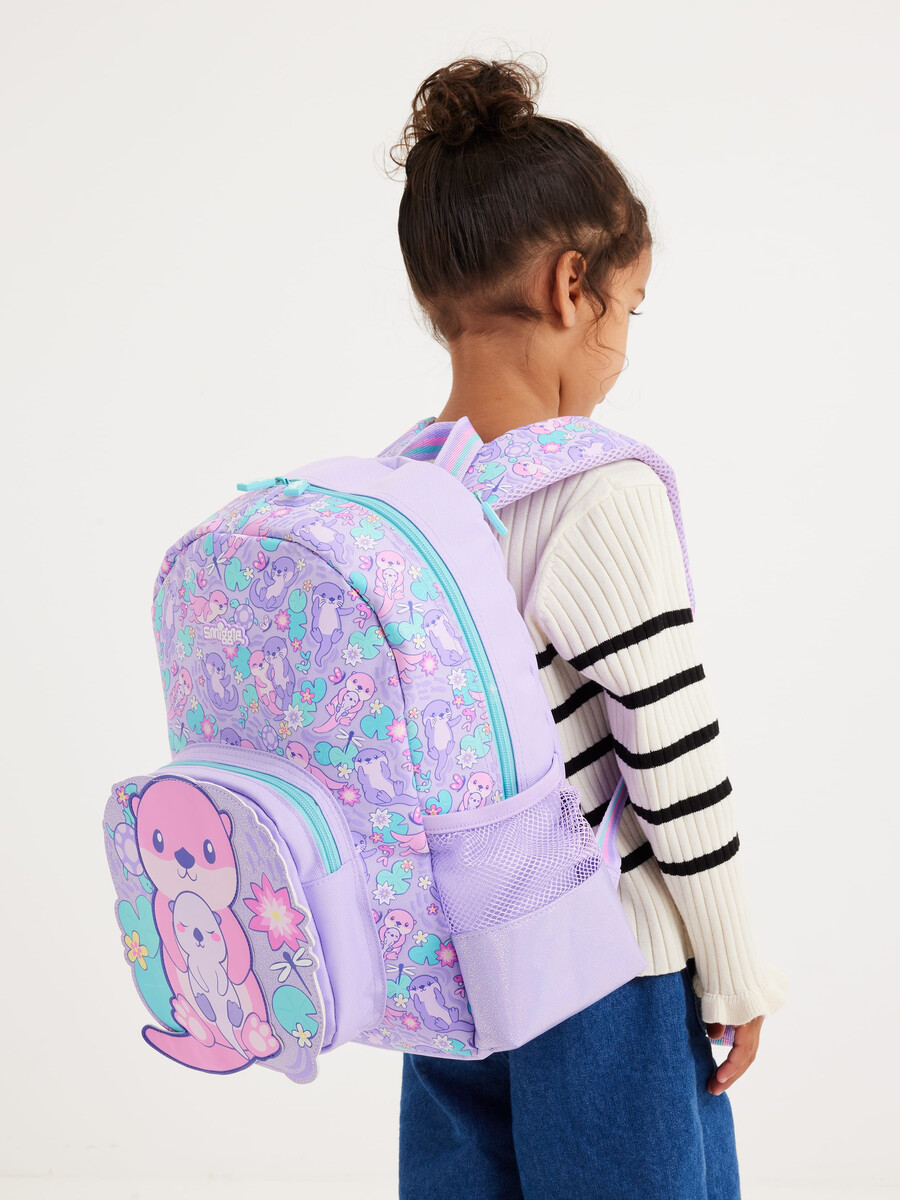out about junior character hoodie backpack