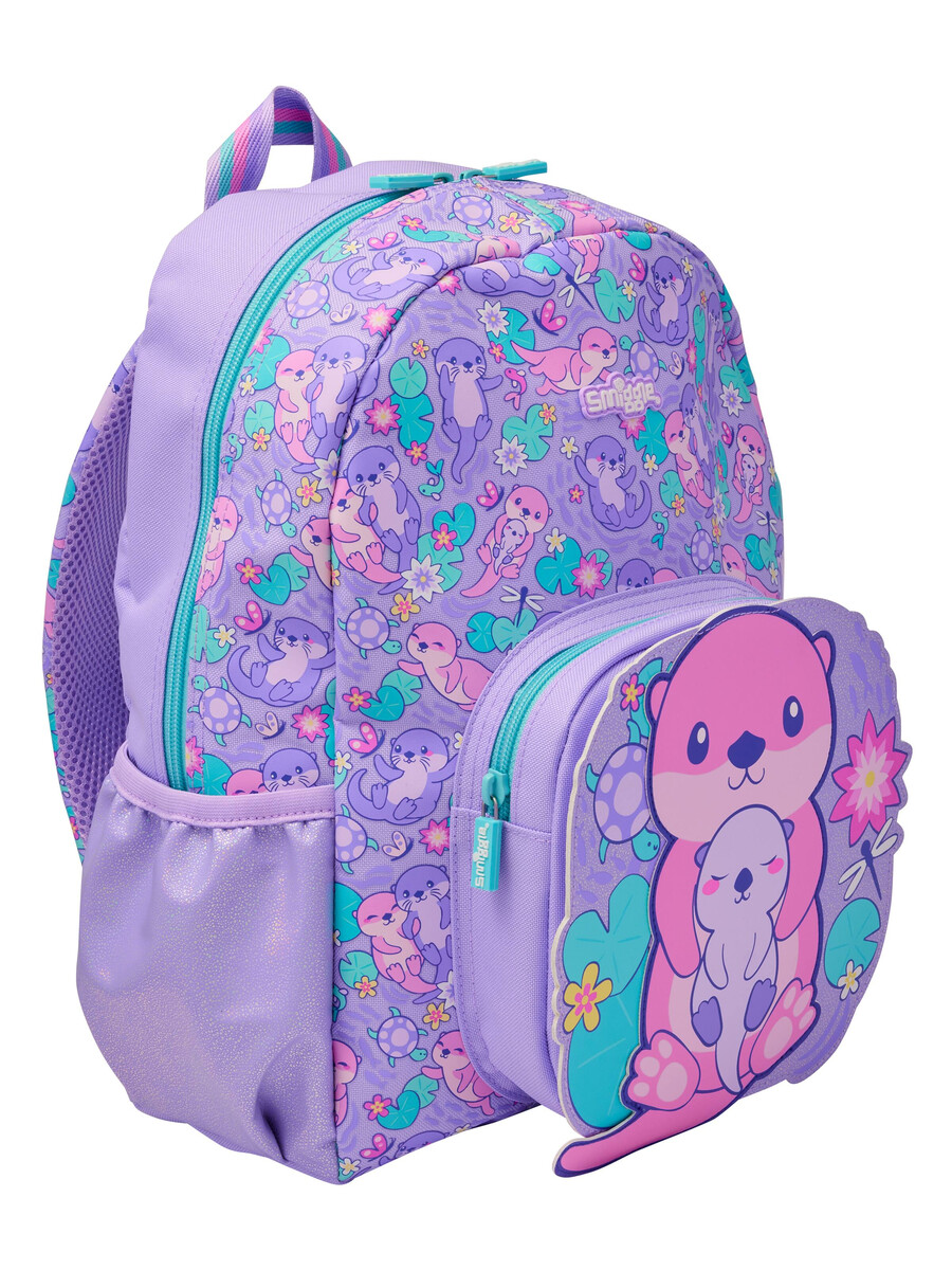 out about junior character hoodie backpack