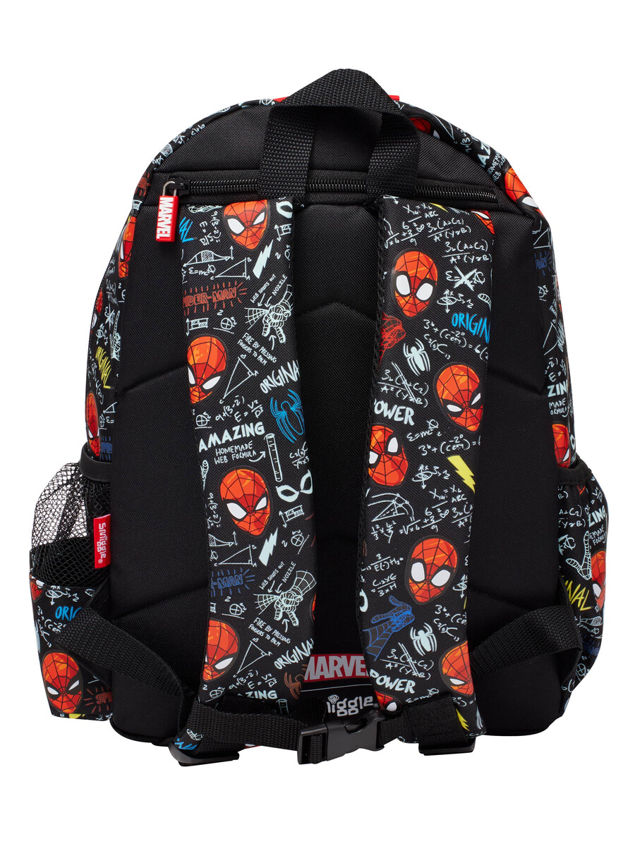 spider-man junior character hoodie backpack