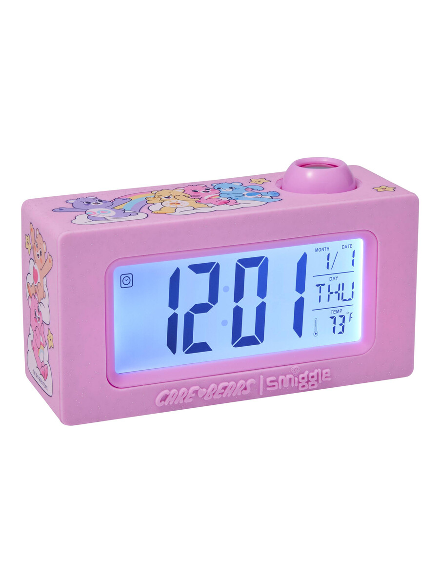 care bears digital projector clock