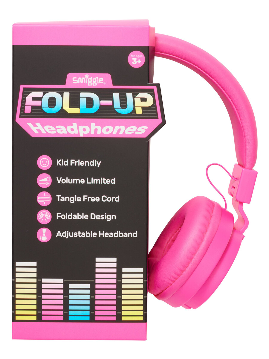 neon classic foldable headphones