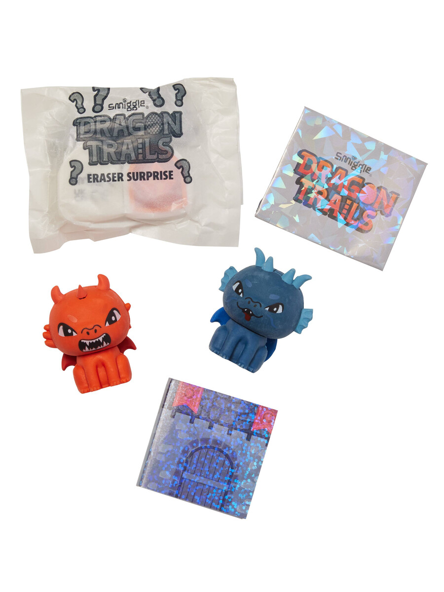 dragon trails eraser gift pack