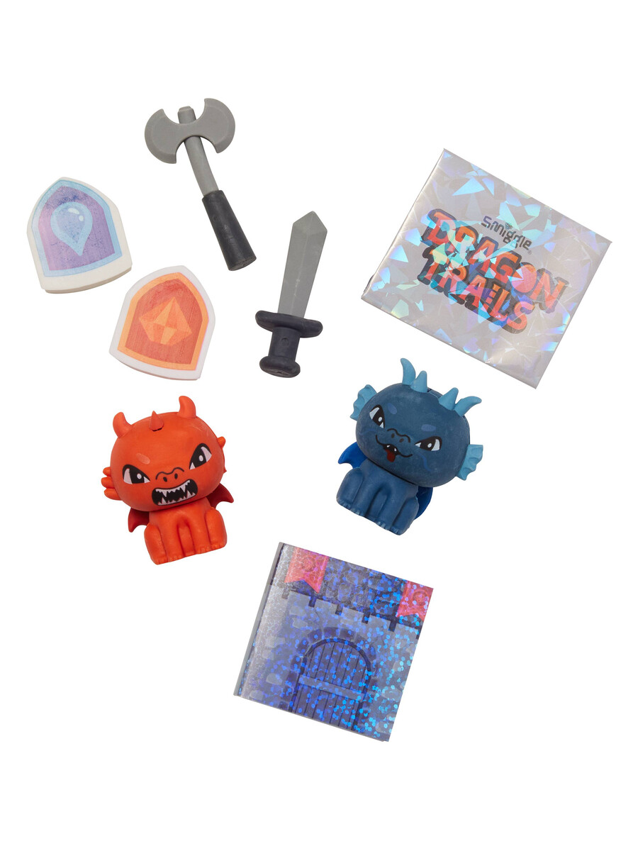 dragon trails eraser gift pack