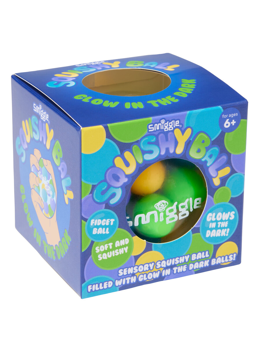 glow in the dark squishy ball