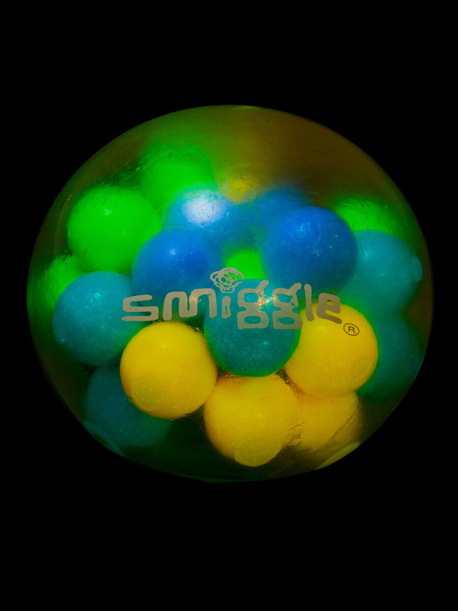 glow in the dark squishy ball