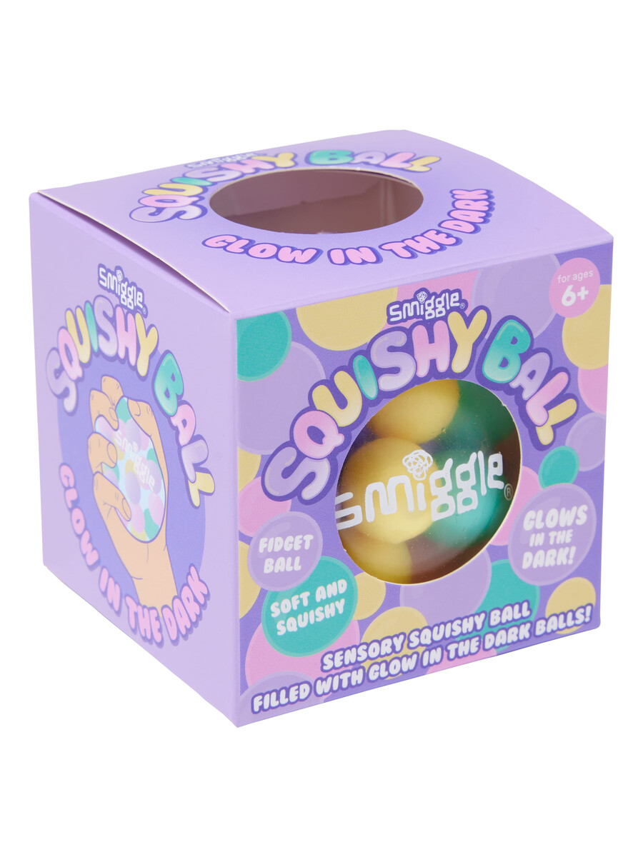 glow in the dark squishy ball