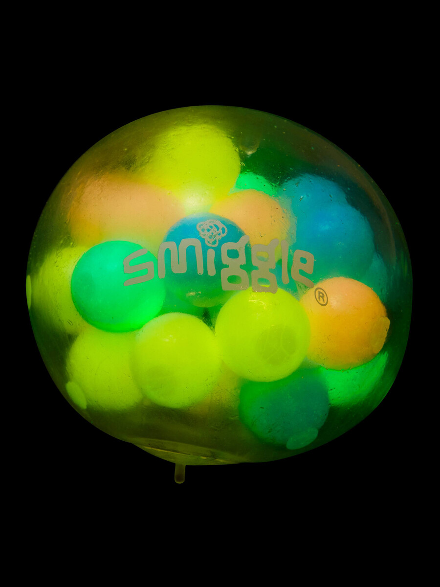 glow in the dark squishy ball