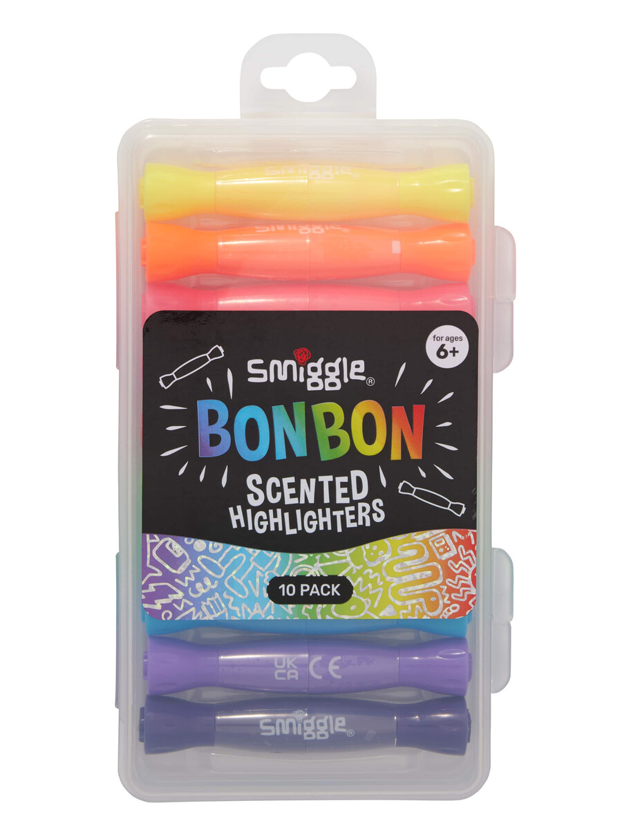 bon bon scented highlighters pack x10