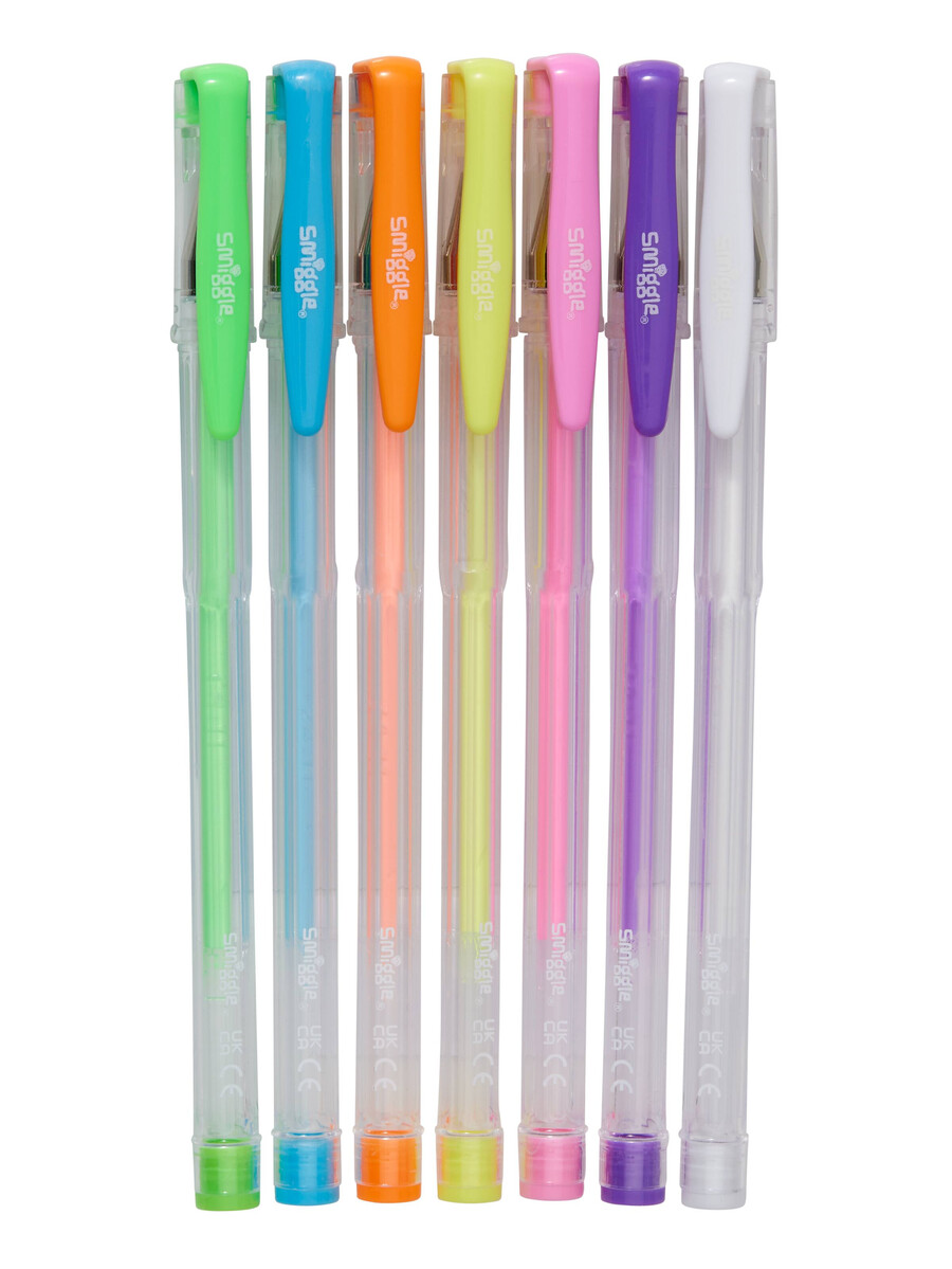 pastel scented gel pens pack x7