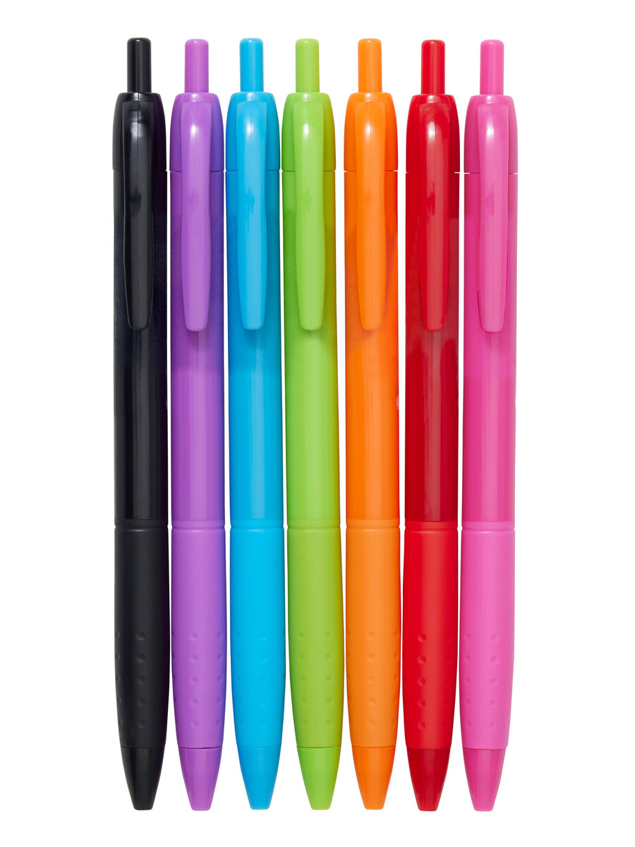 colour pop ball point scented pen pack x7