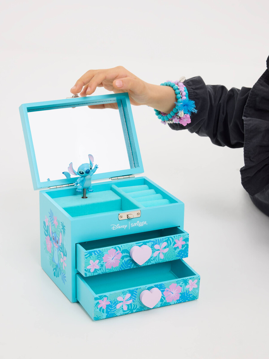 stitch jewellery music box