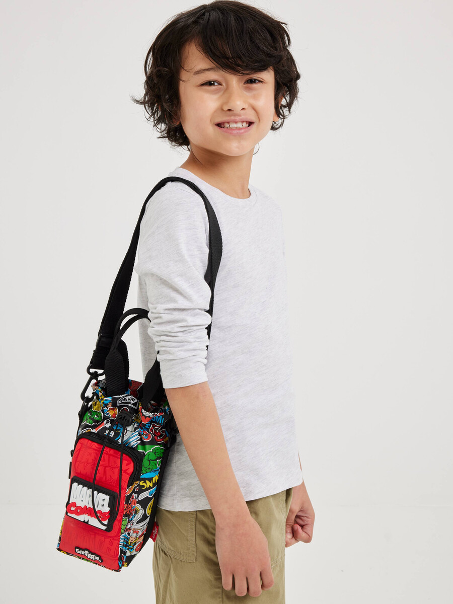 marvel bottle bag with strap
