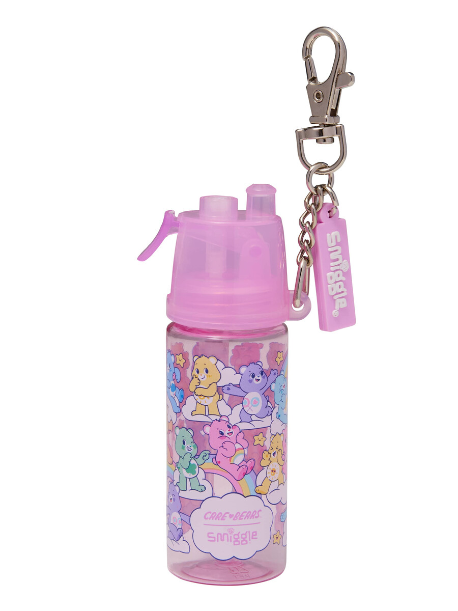 care bears mini collectable spritz bottle keyring
