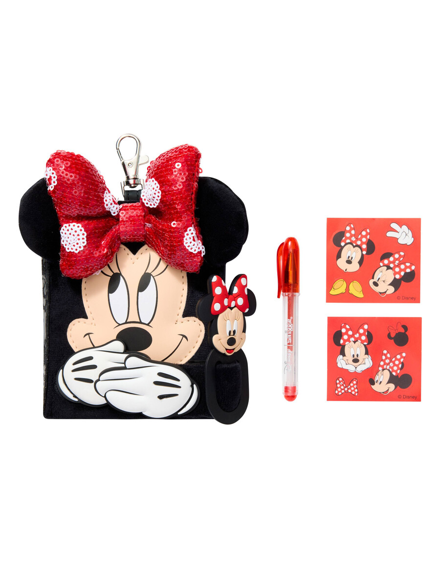 minnie mouse mini notebook keyring