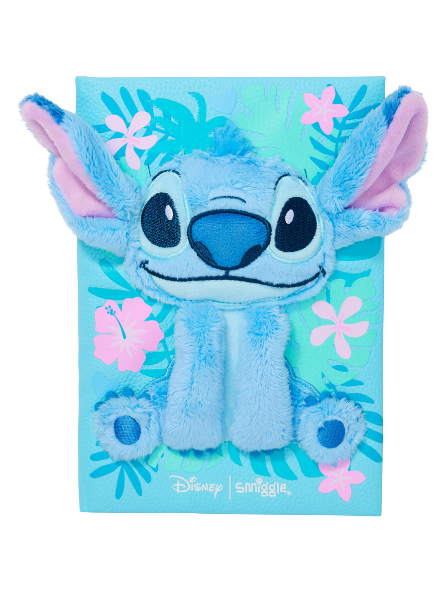 stitch a5 fluffy notebook