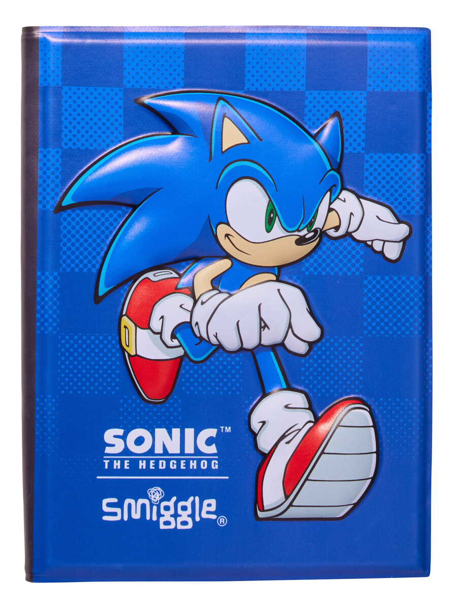 sonic the hedgehog a5 notebook