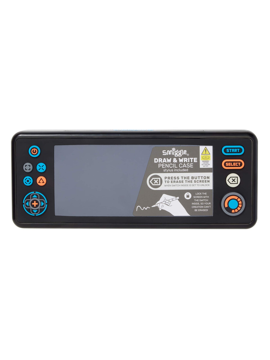 gamer lcd drawing screen pencil case