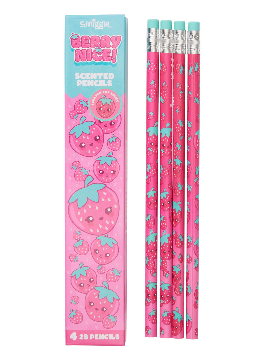 scented pencil pack x4 pack
