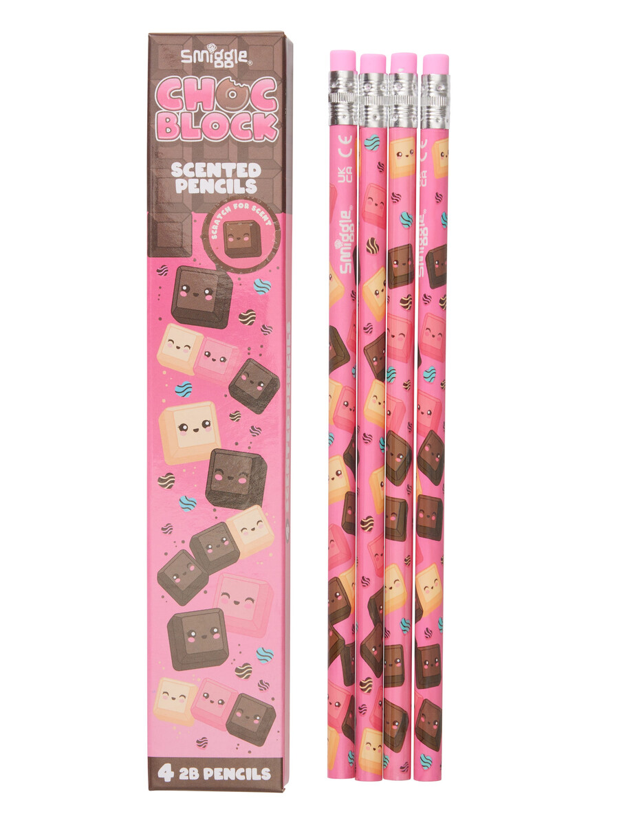 scented pencil pack x4 pack