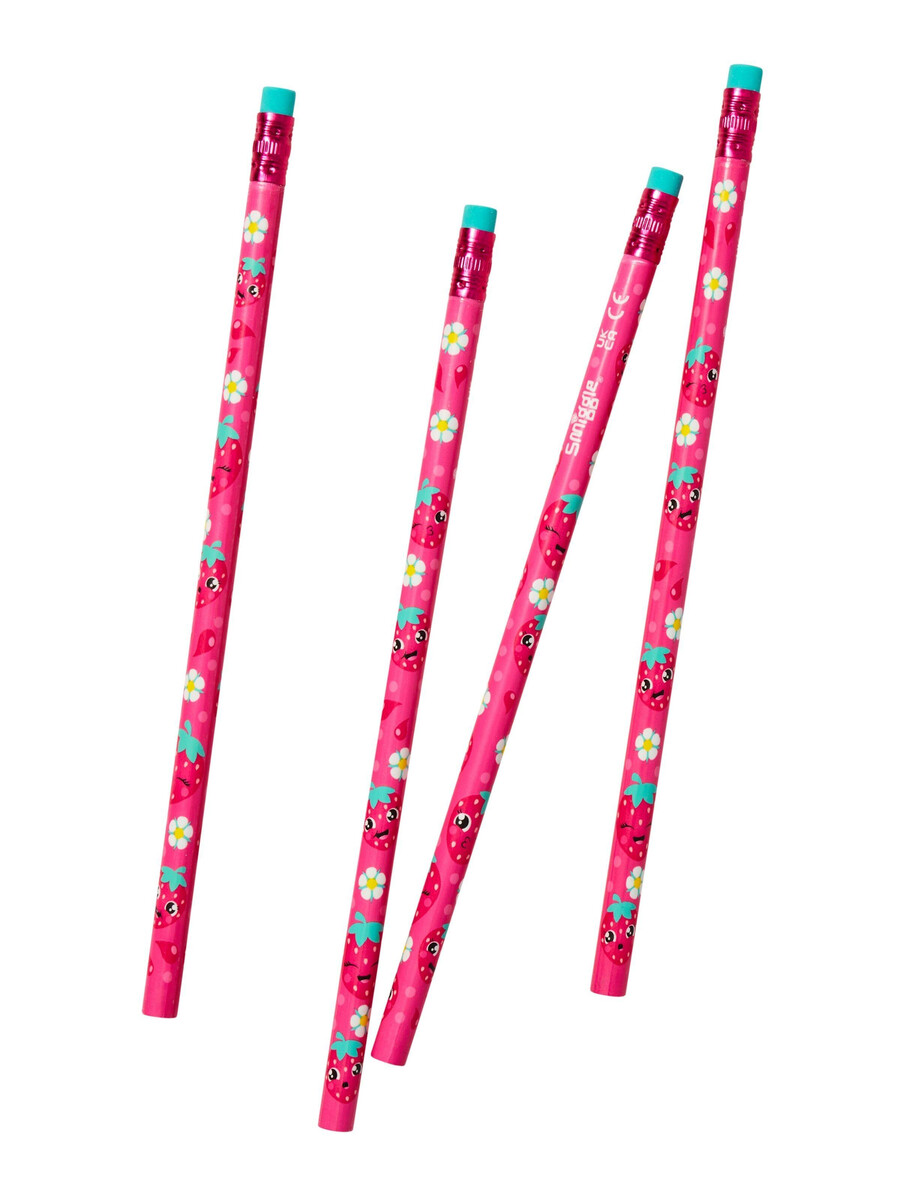 scented pencil pack x4