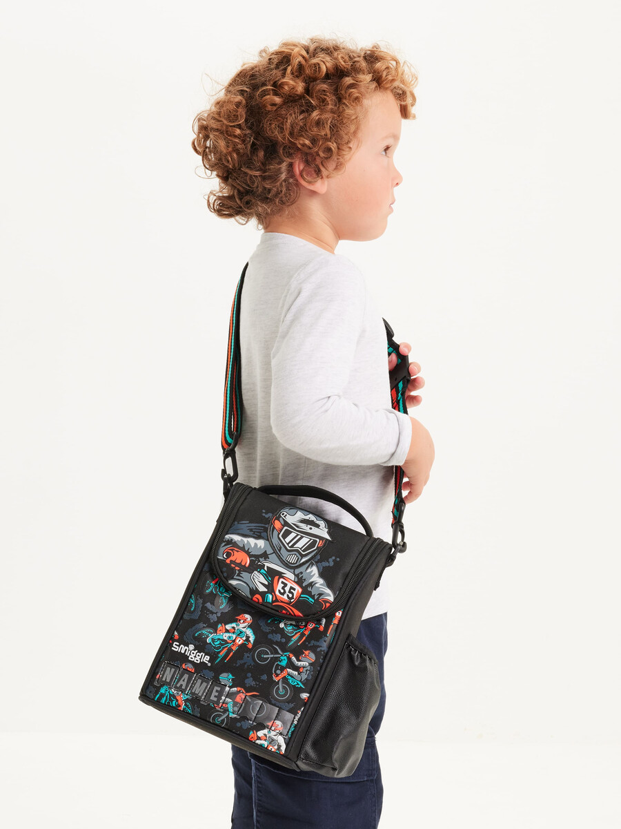 adventurous junior id lunchbox with strap