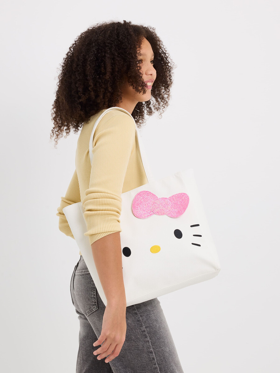 hello kitty shoulder tote bag