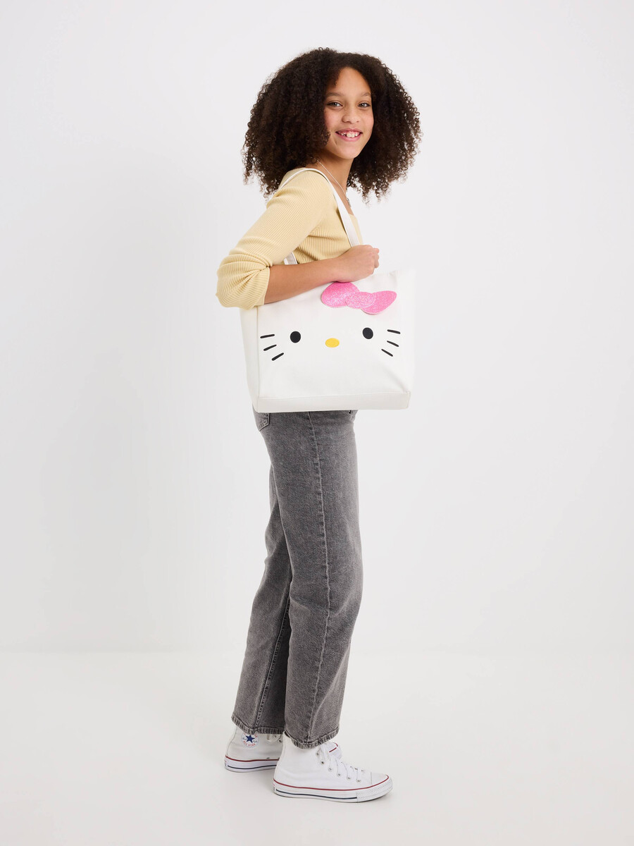 hello kitty shoulder tote bag