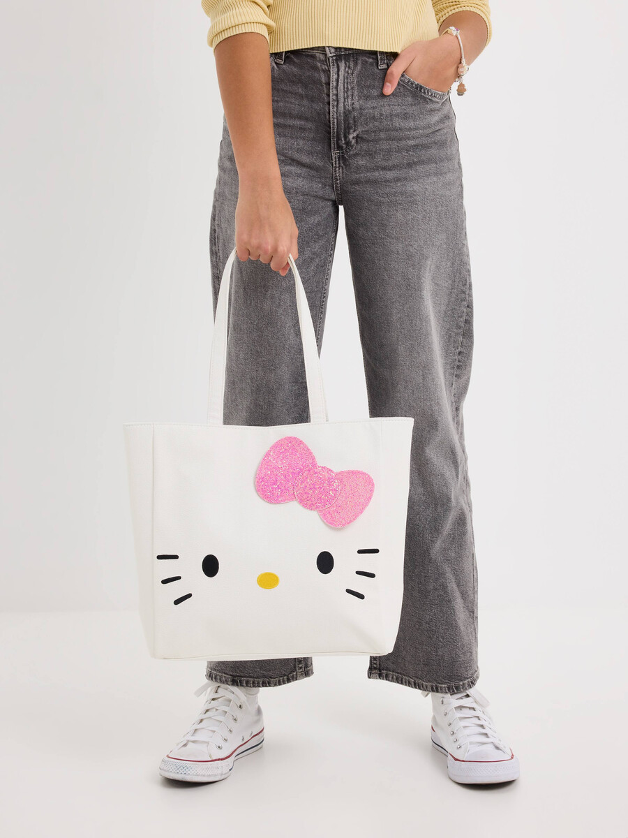 hello kitty shoulder tote bag