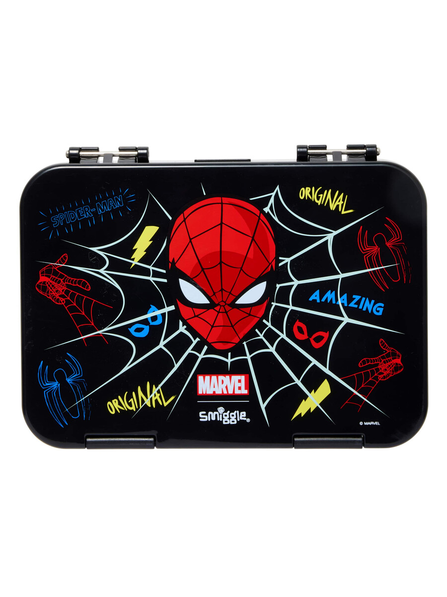 spider-man medium happy bento lunchbox