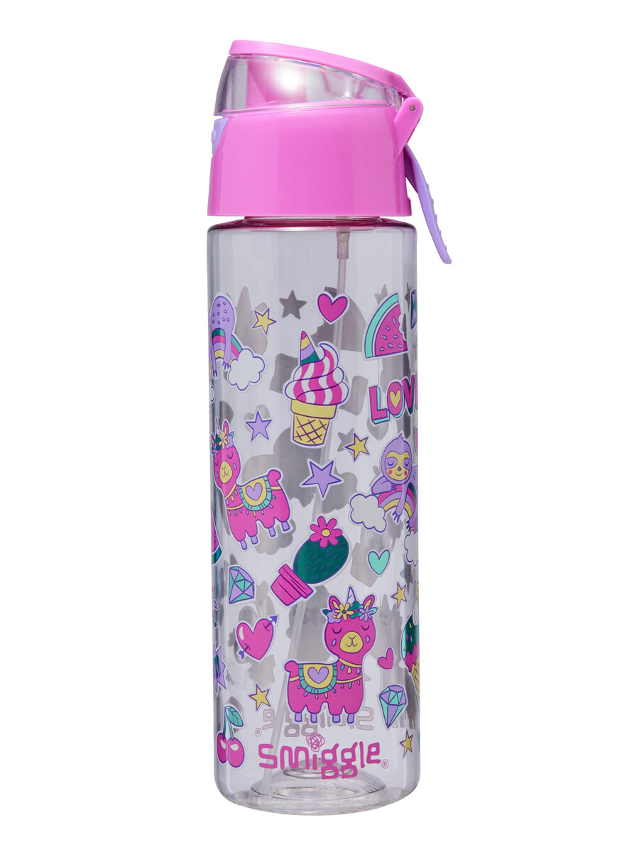 alert spritz flip plastic drink bottle 750ml