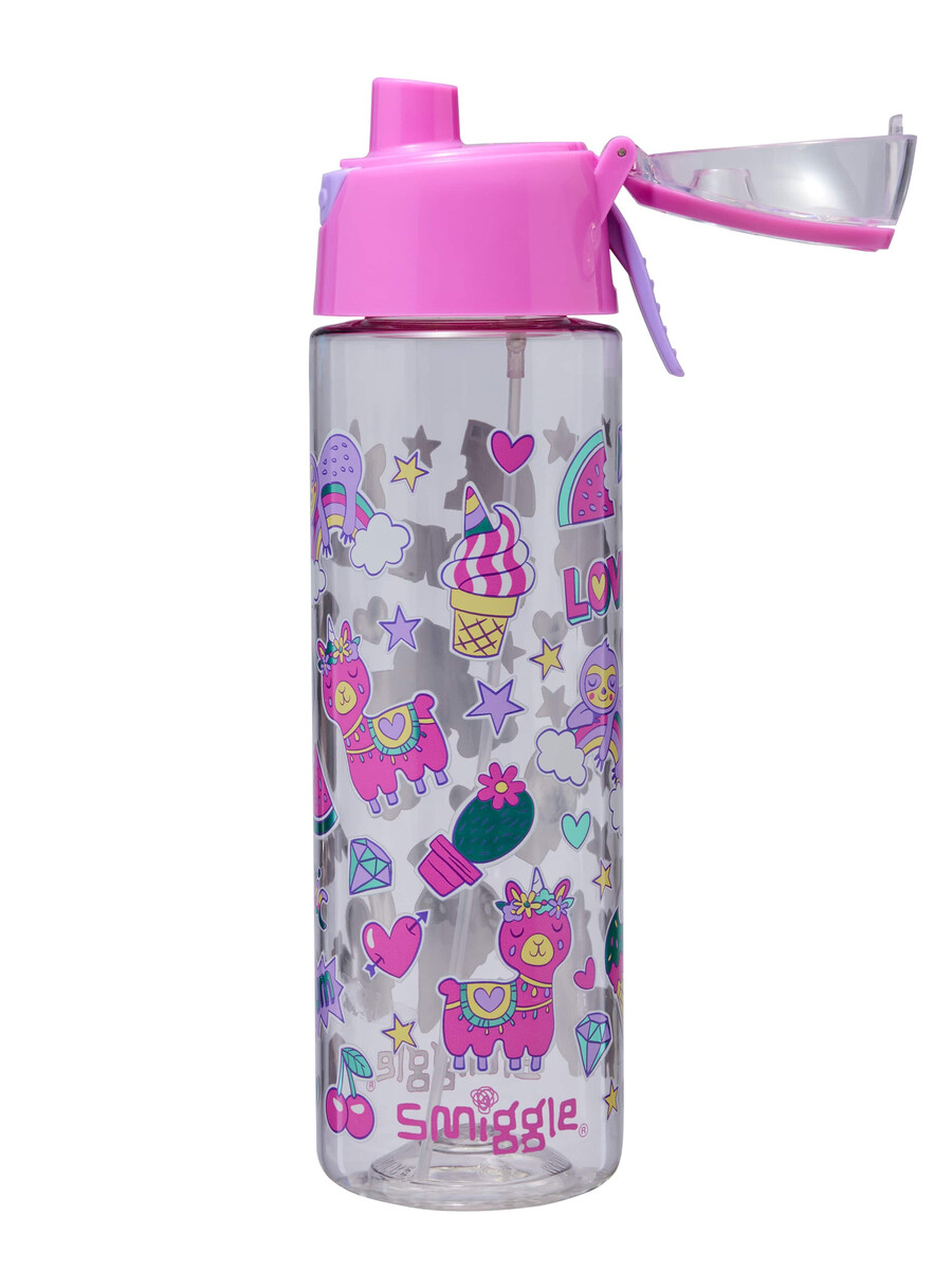 alert spritz flip plastic drink bottle 750ml